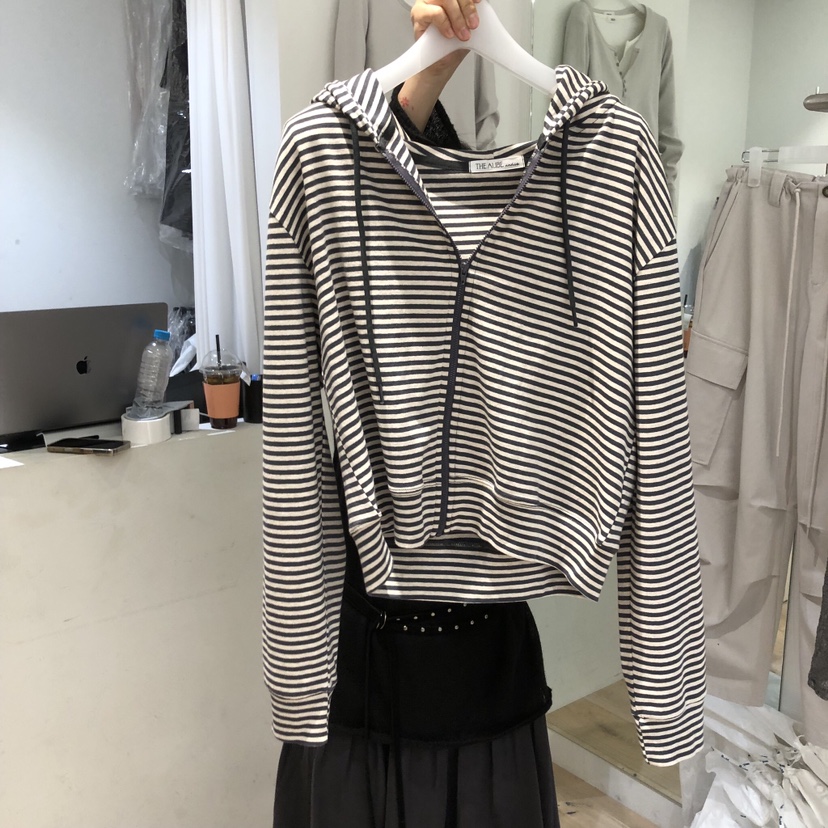 AUBE東大門代購女裝新品26春夏推薦時尚夾克不含內搭拉鏈AUBE夾克圖色2