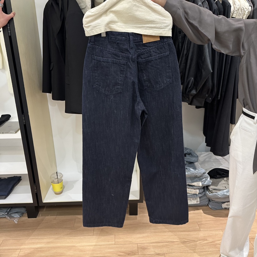 MUYBIEN韓國直郵女士新款休閑人氣熱賣職業推薦真品牛仔褲MUYBIEN牛仔褲