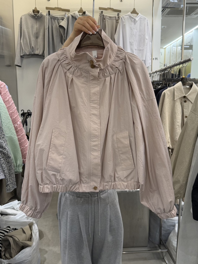 THE SIL東大門實拍女裝新款休閑人氣真品時尚熱賣26春夏夾克THE SIL/1 2ILLY夾克圖色1