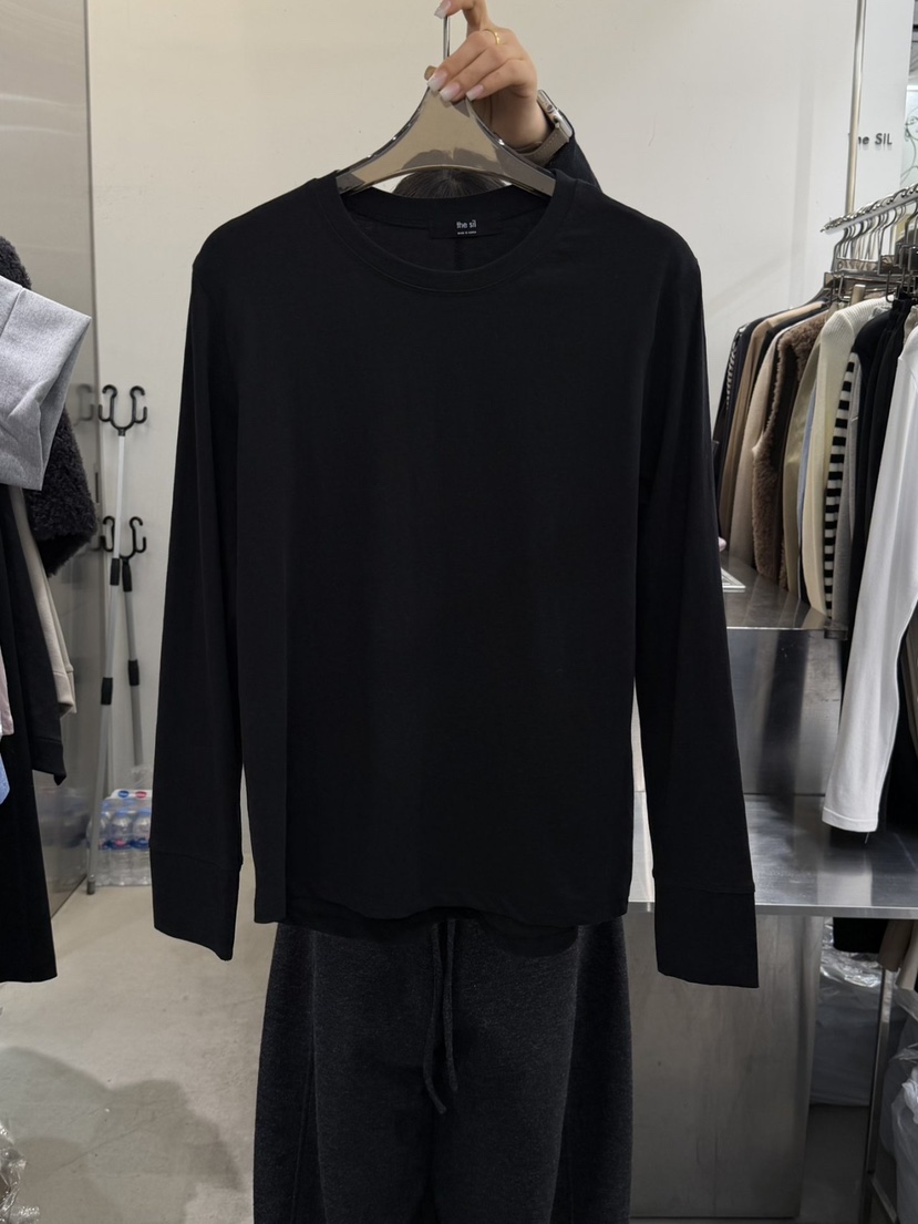 THE SIL東大門實拍女裝新品真品時尚熱賣推薦26春夏長袖T恤THE SIL/1 2ILLY長袖T恤圖色4