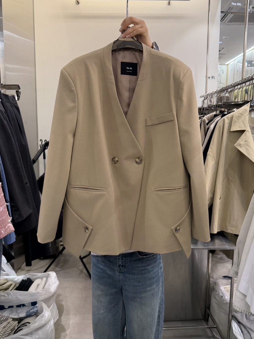 THE SIL東大門直郵女士新款職業休閑推薦熱賣26春夏夾克THE SIL/1 2ILLY夾克圖色1