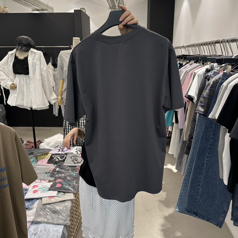 A.CES東大門實拍女士新款26春夏人氣休閑推薦真品職業T恤A.CEST恤