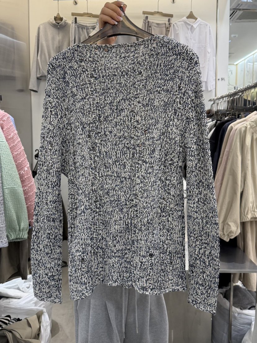 THE SIL東大門代購女士新款職業時尚推薦真品人氣針織衫THE SIL/1 2ILLY針織衫