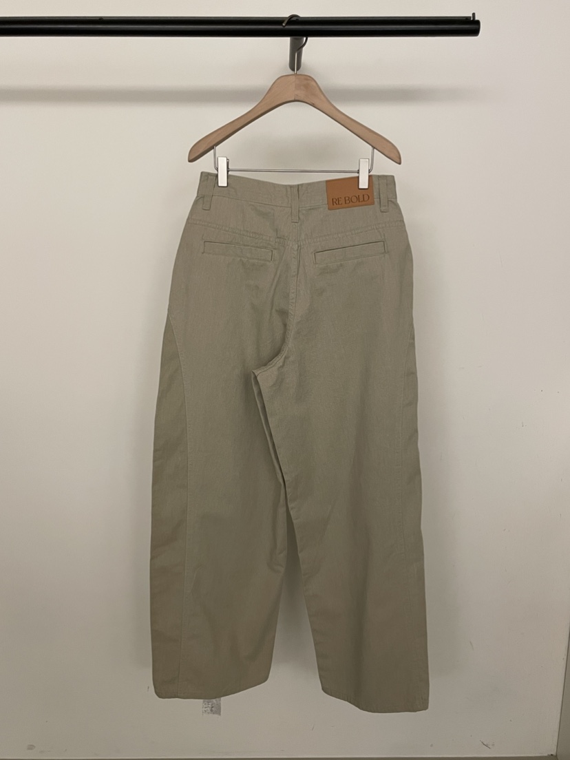 BOLD-A東大門實拍女士新款人氣26春夏休閑職業牛仔褲棉布RE BOLD牛仔褲