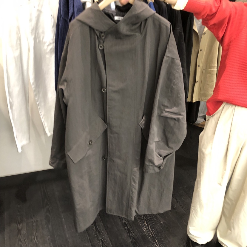 TAFFETA/MURET韓國代購女士新品時尚人氣休閑職業長款風衣TAFFETA/MURET長款風衣圖色1