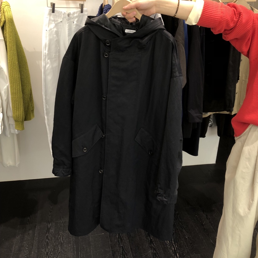TAFFETA/MURET韓國代購女士新品時尚人氣休閑職業長款風衣TAFFETA/MURET長款風衣圖色3