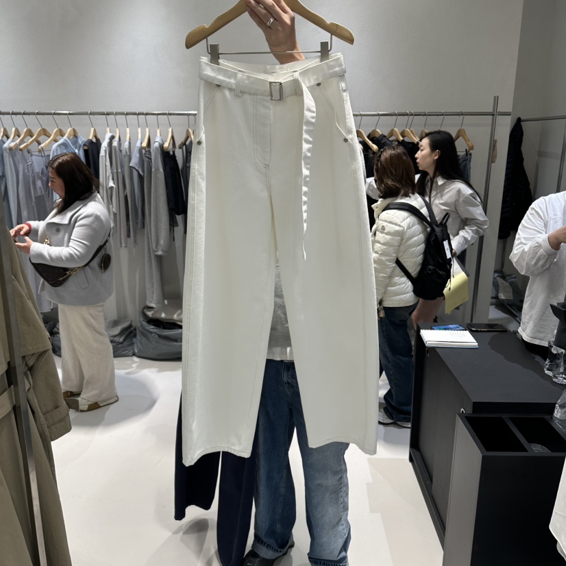 OVU東大門直郵女裝新品人氣休閑26春夏職業推薦休閑褲含腰帶OVU休閑褲圖色1