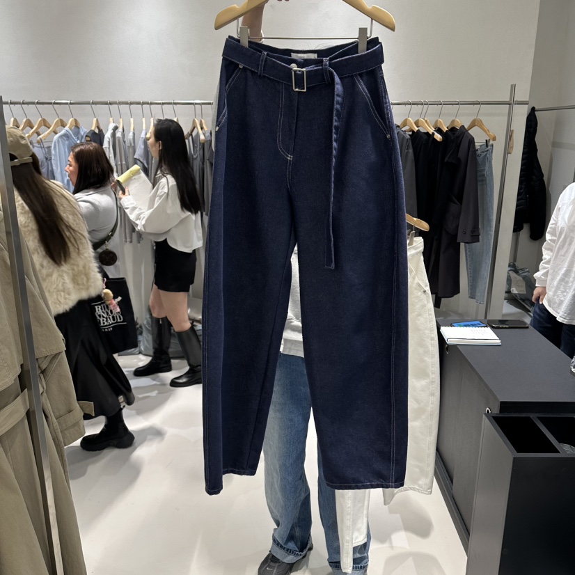 OVU東大門直郵女裝新品人氣休閑26春夏職業推薦休閑褲含腰帶OVU休閑褲圖色2