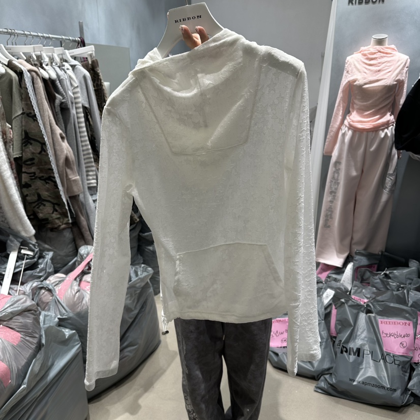 RIBBON韓國直郵女士新品真品26春夏時尚人氣推薦休閑長袖T恤RIBBON長袖T恤圖色2