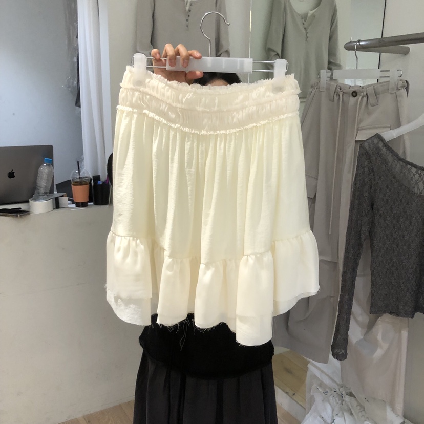 AUBE韓國代購女士新品真品熱賣時尚推薦26春夏半身裙中短裙AUBE半身裙/中短裙圖色1