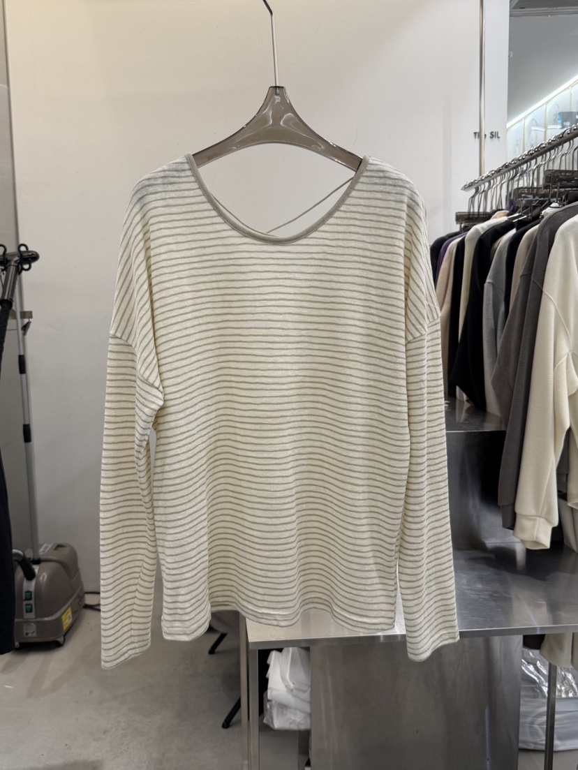 THE SIL韓國代購女裝新品休閑26春夏職業人氣時尚長袖T恤THE SIL/1 2ILLY長袖T恤圖色3