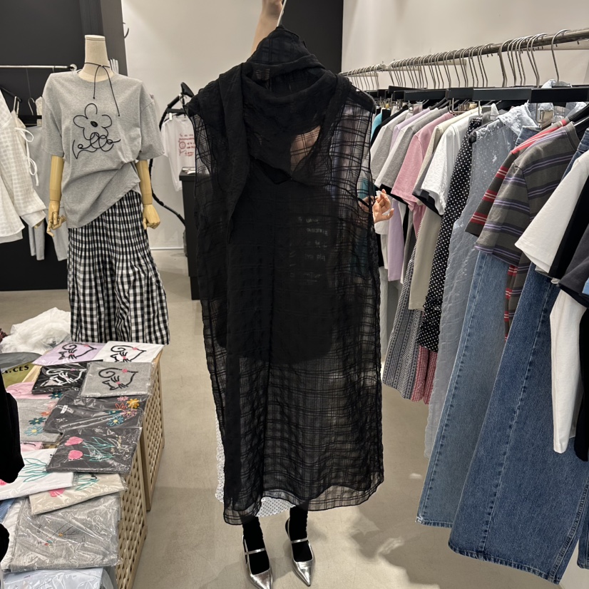 A.CES韓國直郵女裝新款推薦熱賣休閑真品連衣裙不含內搭A.CES連衣裙