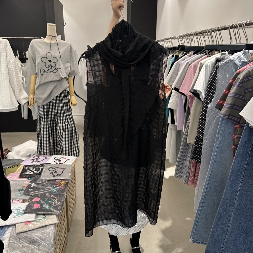 A.CES韓國直郵女裝新款推薦熱賣休閑真品連衣裙不含內搭A.CES連衣裙圖色3