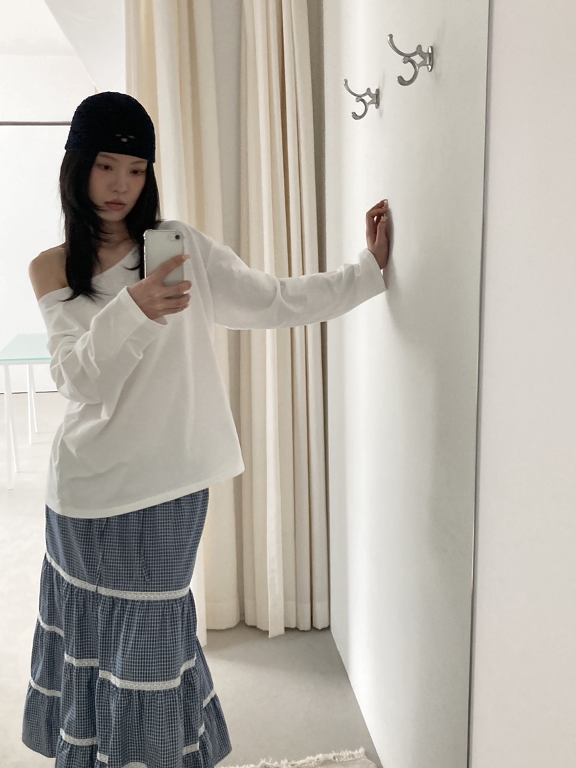 ORDINARYA東大門直郵女裝新款推薦真品人氣熱賣26春夏長袖T恤ROESMMOSS長袖T恤