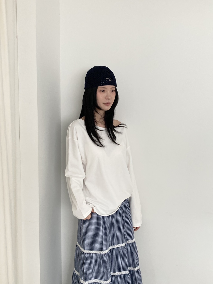 ORDINARYA東大門直郵女裝新款推薦真品人氣熱賣26春夏長袖T恤ROESMMOSS長袖T恤