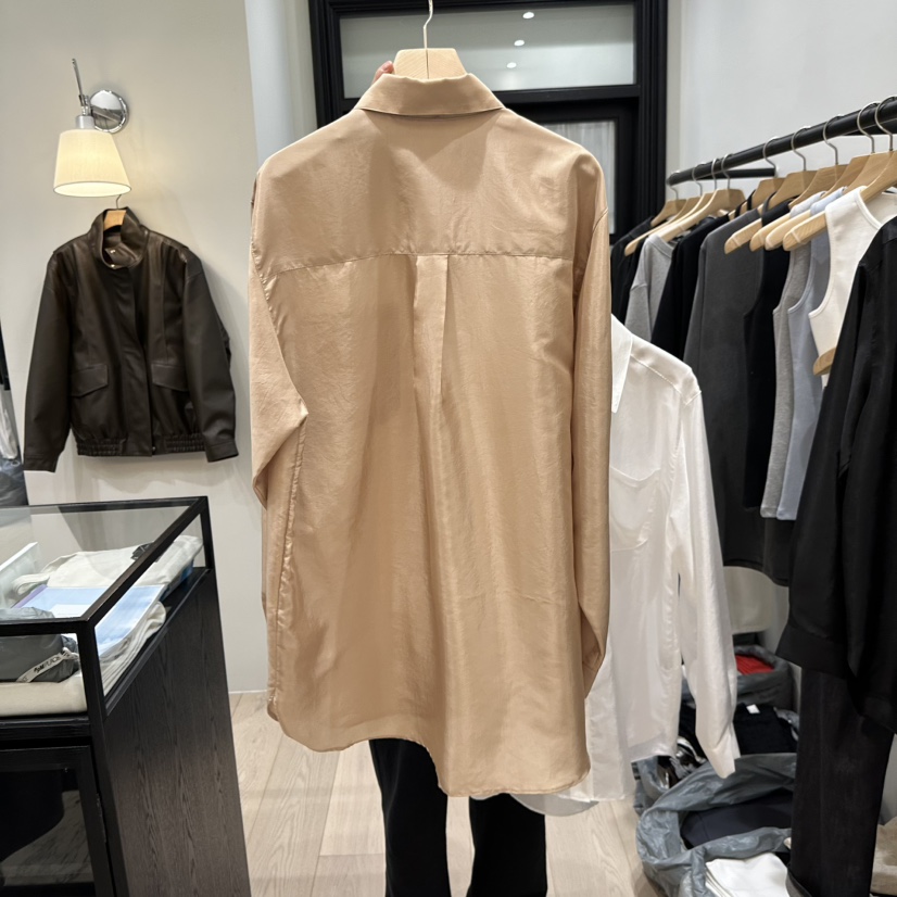 NOTTINGHAM/AVECNOUS東大門實拍女士新品時尚襯衫蕾絲衫絲綢NOTTINGHAM/AVECNOUS襯衫/蕾絲衫