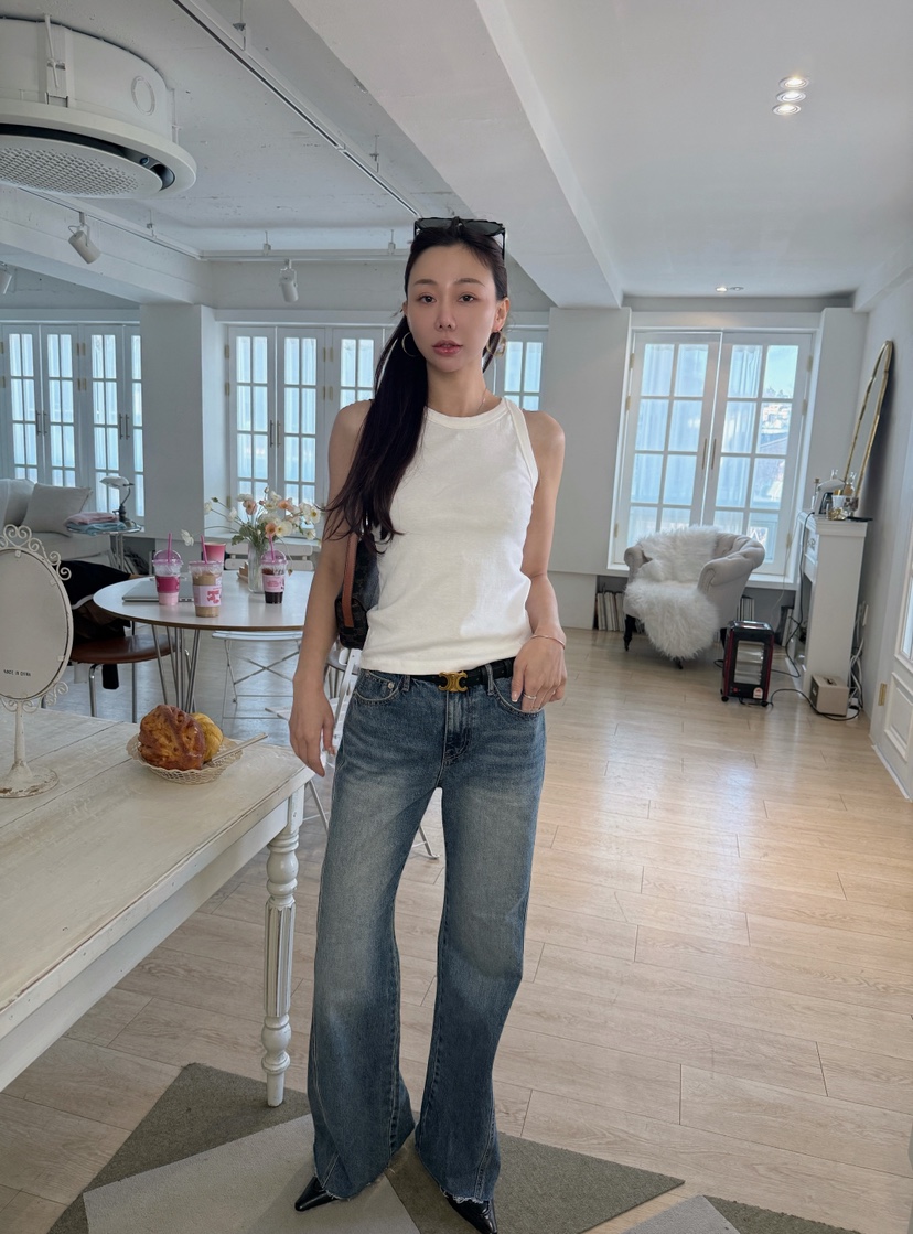 LUMIPLE韓國代購女士新款時尚職業26春夏人氣熱賣吊帶背心棉LUMIPLE吊帶/背心