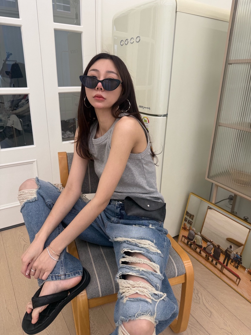 LUMIPLE韓國代購女士新款時尚職業26春夏人氣熱賣吊帶背心棉LUMIPLE吊帶/背心