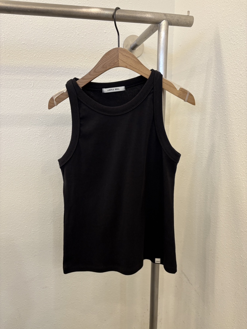 LUMIPLE韓國代購女士新款時尚職業26春夏人氣熱賣吊帶背心棉LUMIPLE吊帶/背心圖色2