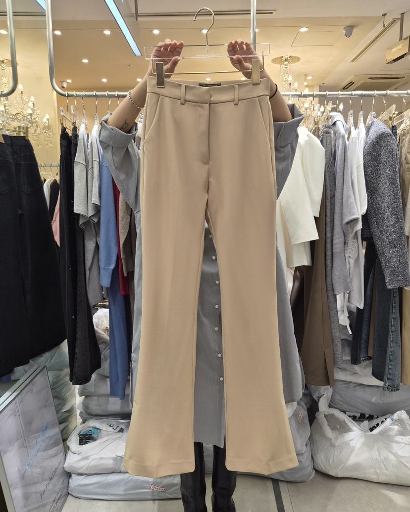 WORK SHOP東大門直郵女裝新款推薦真品休閑時尚熱賣休閑褲Work_shop休閑褲圖色1