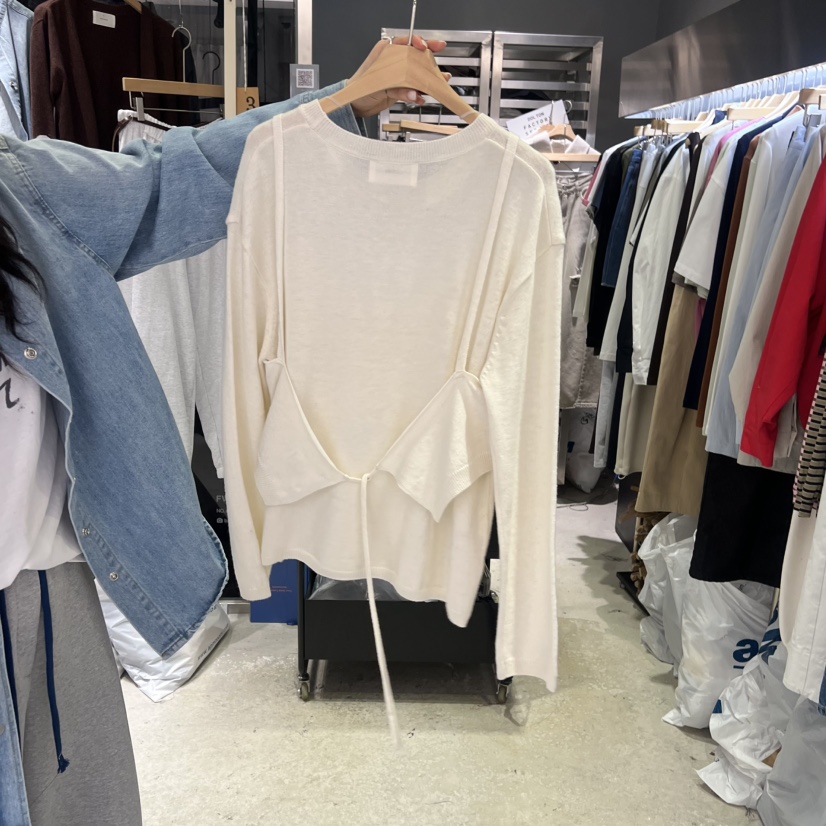 BANY ANCO東大門實拍女士新品時尚休閑推薦職業真品針織衫BANY ANCO針織衫