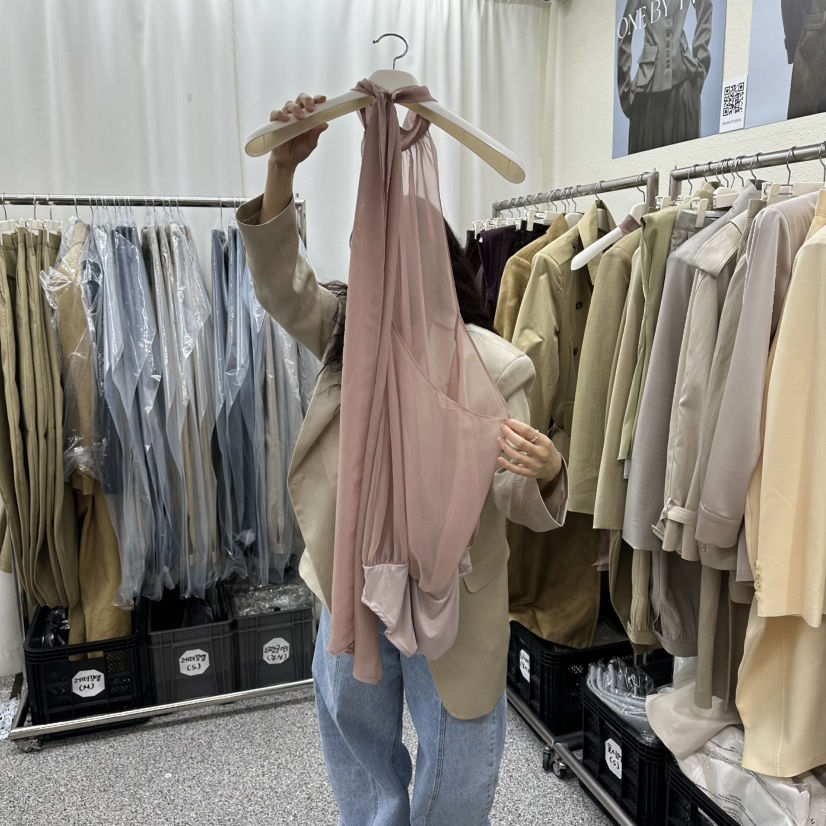 ONEBYTWO東大門代購女士新款真品熱賣休閑26春夏吊帶背心ONE BY TWO吊帶/背心