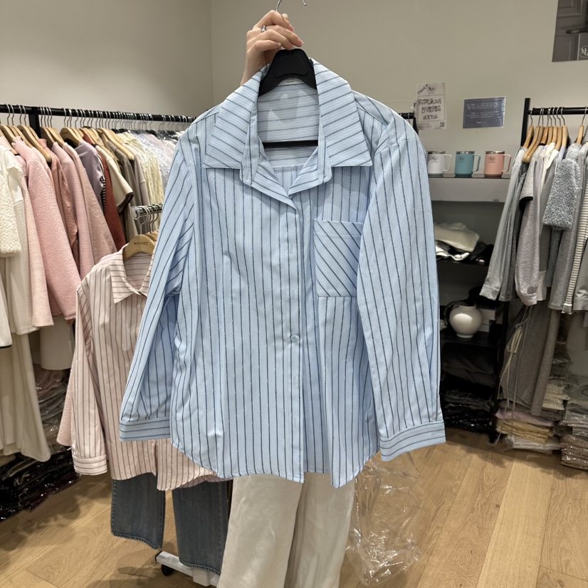 M.G.N韓國直郵女裝新款時尚26春夏真品休閑職業襯衫蕾絲衫MAGNET襯衫/蕾絲衫圖色3