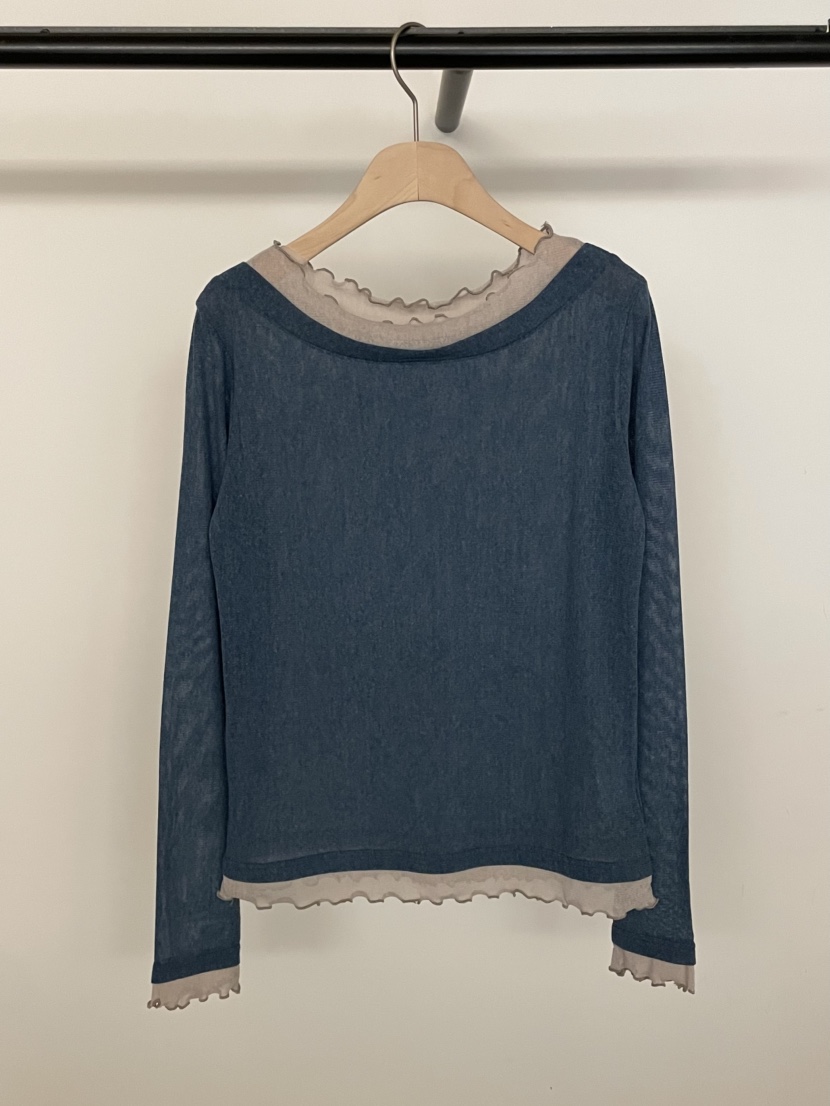 BOLD-A韓國直郵女裝新品推薦26春夏休閑職業時尚長袖T恤RE BOLD長袖T恤圖色2