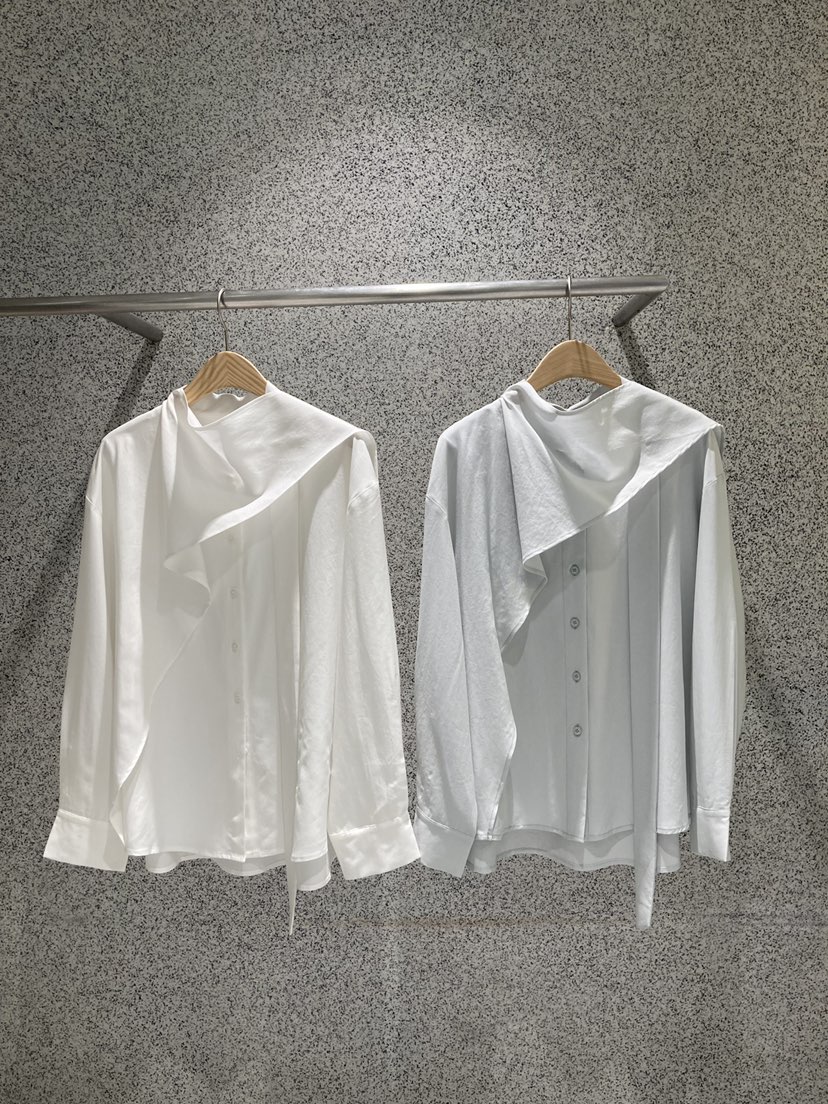 ADDICTED韓國直郵女裝新品真品26春夏時尚襯衫蕾絲衫圍巾ADDICTED襯衫/蕾絲衫