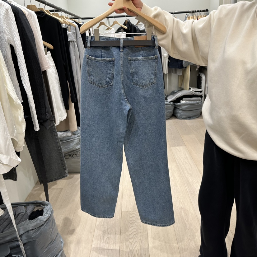 NOTTINGHAM/AVECNOUS東大門直郵女裝新品時尚牛仔褲不含腰帶NOTTINGHAM/AVECNOUS牛仔褲