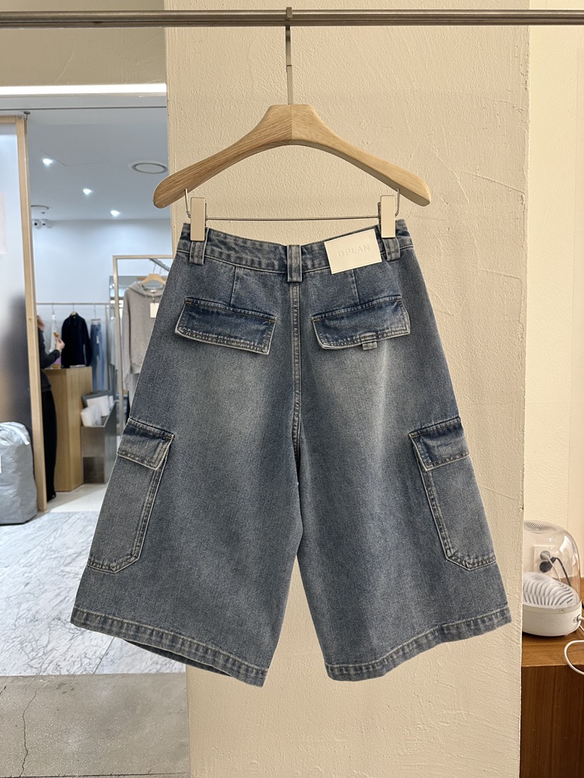 BPLAN東大門實拍女裝新款休閑真品推薦職業26春夏短褲工裝BPLAN短褲