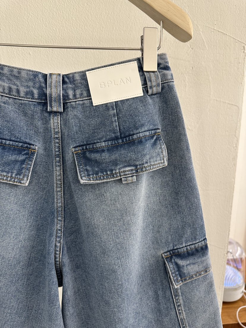 BPLAN東大門實拍女裝新款休閑真品推薦職業26春夏短褲工裝BPLAN短褲