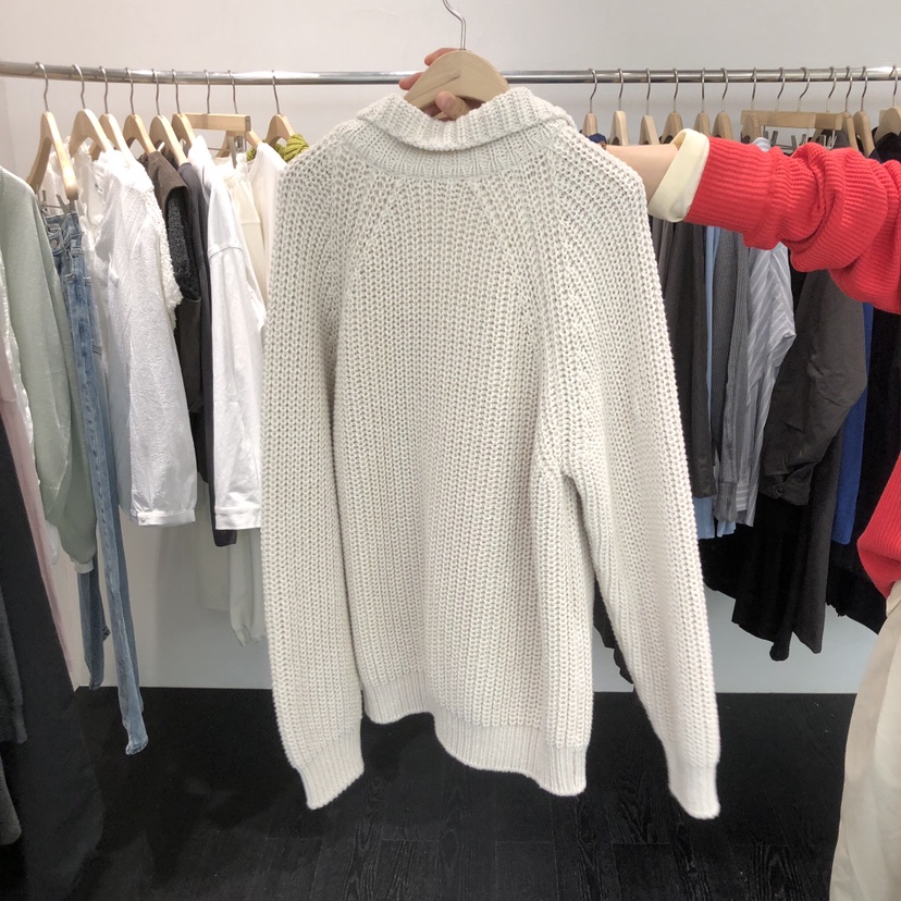 TAFFETA/MURET東大門直郵女士新款人氣針織衫不含內搭拉鏈TAFFETA/MURET針織衫