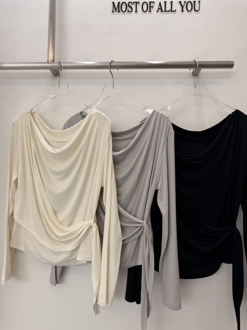 MOST OF ALL U韓國直郵女裝新款26春夏推薦人氣長袖T恤MOST OF ALL U長袖T恤