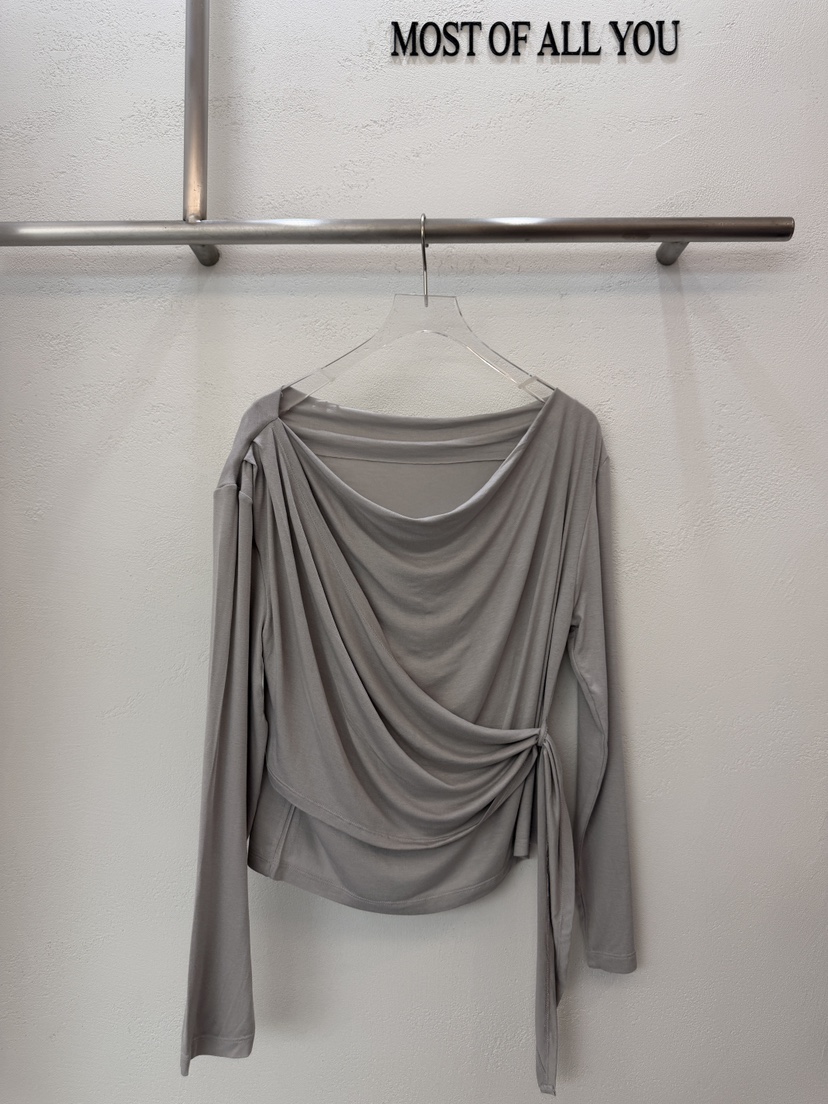 MOST OF ALL U韓國直郵女裝新款26春夏推薦人氣長袖T恤MOST OF ALL U長袖T恤圖色2