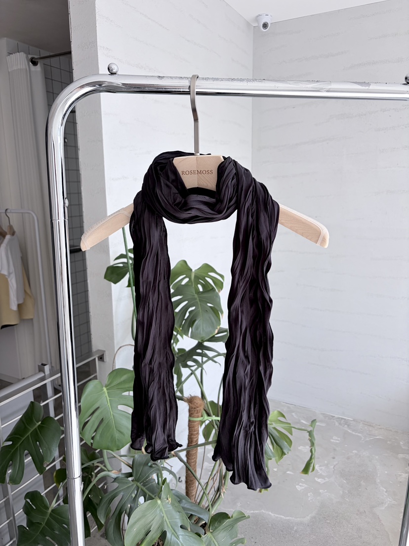 ORDINARYA韓國直郵女士新款真品26春夏人氣時尚圍巾披肩圍巾ROESMMOSS圍巾/披肩圖色1