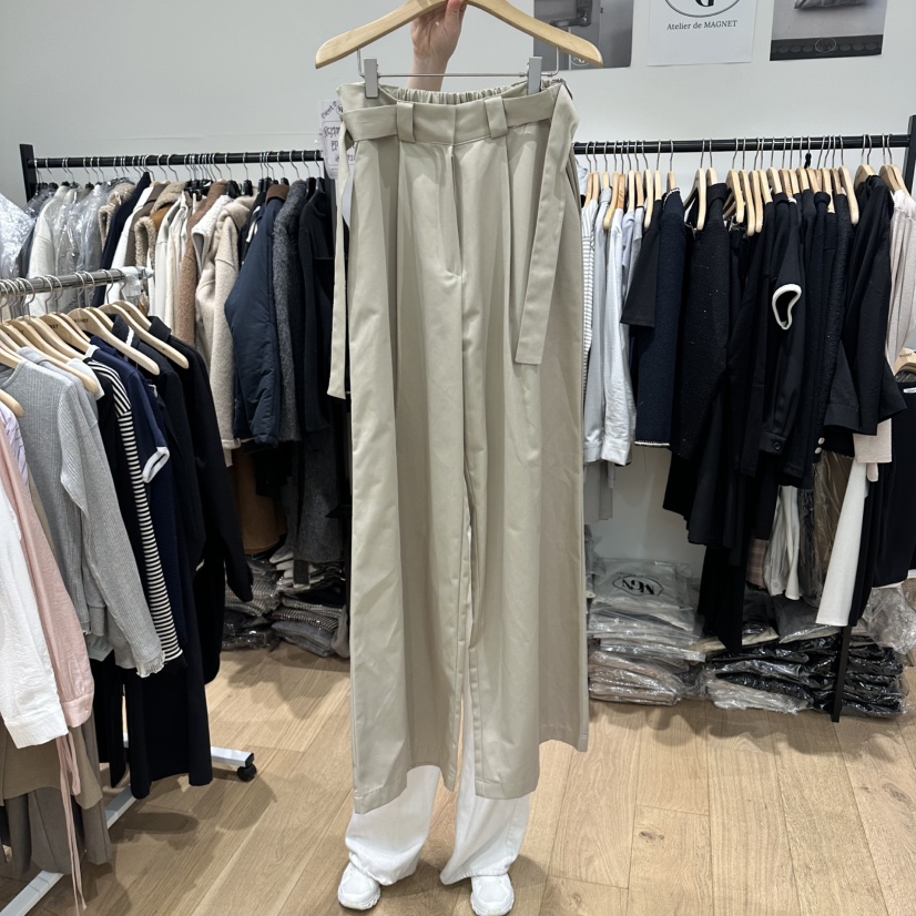 M.G.N東大門直郵女士新品時尚26春夏真品休閑人氣休閑褲MAGNET休閑褲圖色2