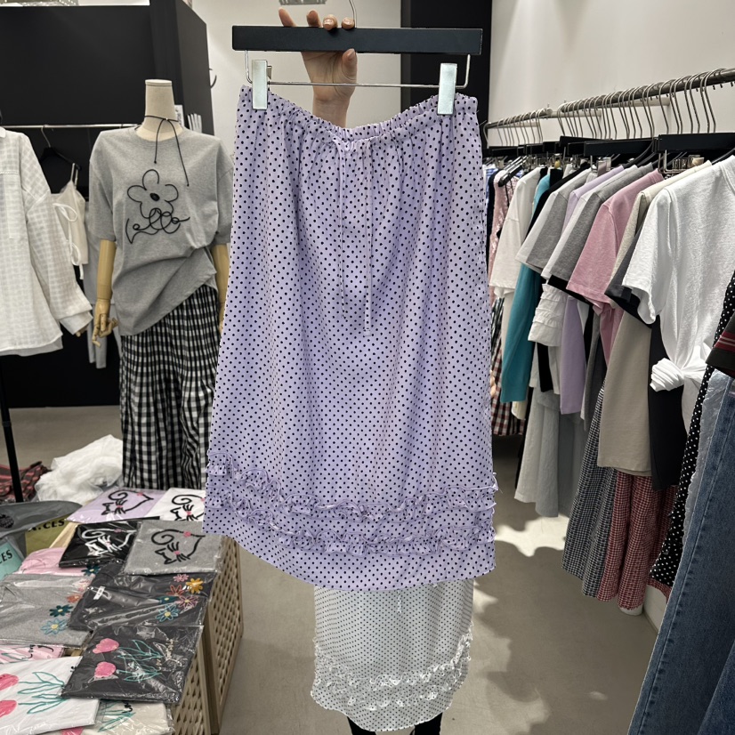 A.CES東大門代購女裝新款休閑時尚熱賣職業26春夏真品長裙A.CES長裙圖色1