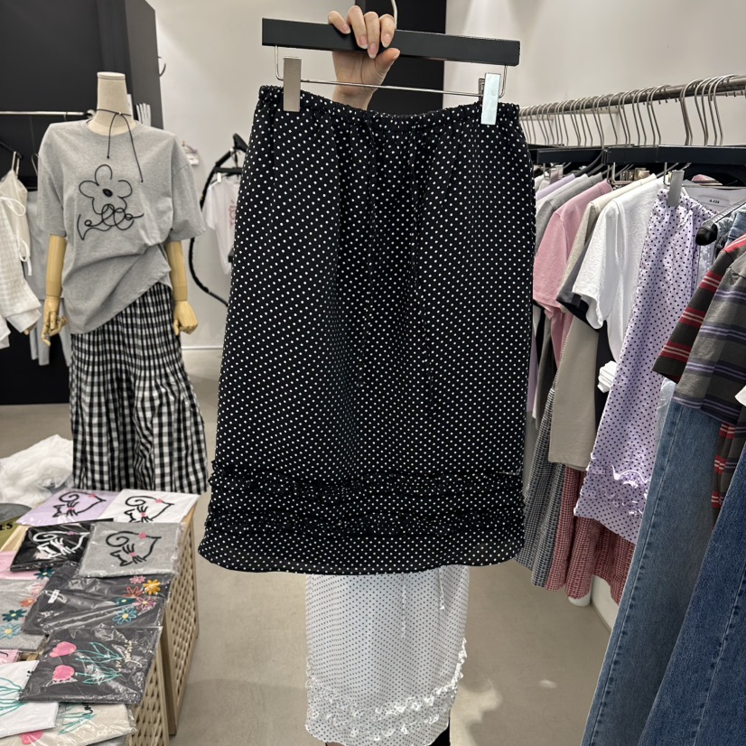 A.CES東大門代購女裝新款休閑時尚熱賣職業26春夏真品長裙A.CES長裙圖色3