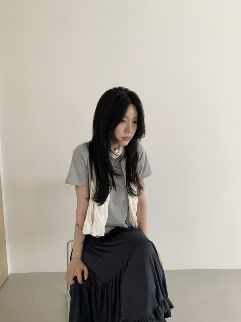 ORDINARYA東大門代購女裝新款時尚休閑人氣26春夏T恤純棉ROESMMOSST恤