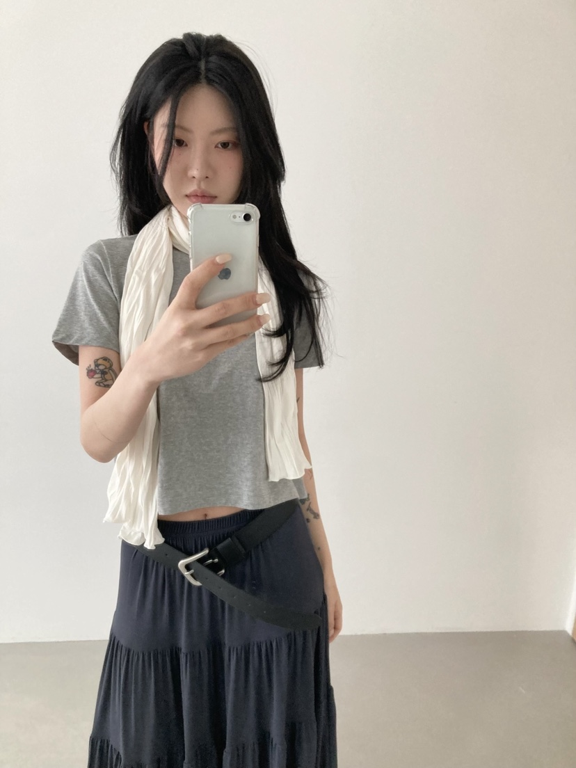 ORDINARYA東大門代購女裝新款時尚休閑人氣26春夏T恤純棉ROESMMOSST恤