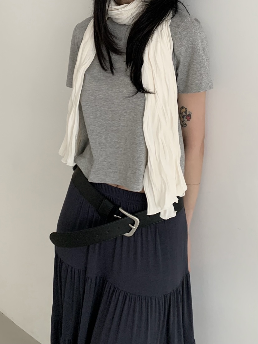 ORDINARYA東大門代購女裝新款時尚休閑人氣26春夏T恤純棉ROESMMOSST恤