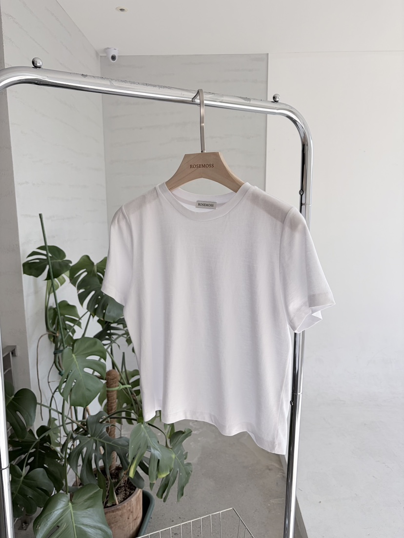 ORDINARYA東大門代購女裝新款時尚休閑人氣26春夏T恤純棉ROESMMOSST恤圖色3