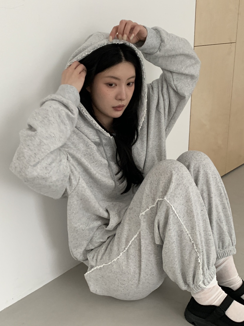 ORDINARYA東大門實拍女裝新品休閑職業26春夏時尚人氣休閑褲ROESMMOSS休閑褲