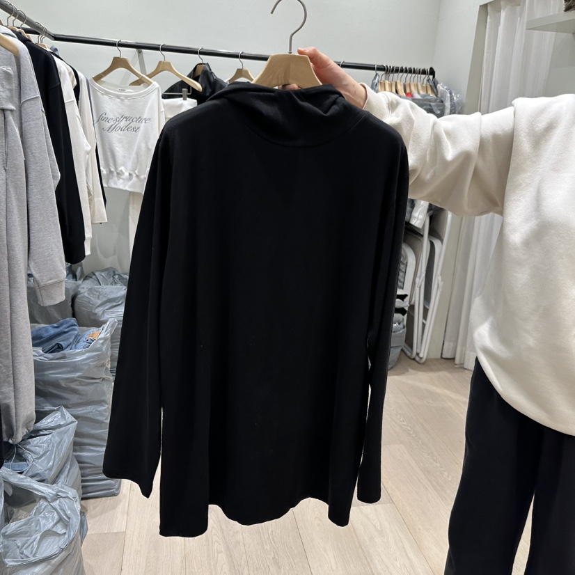 NOTTINGHAM/AVECNOUS東大門直郵女士新品26春夏長袖T恤連帽衫NOTTINGHAM/AVECNOUS長袖T恤圖色2