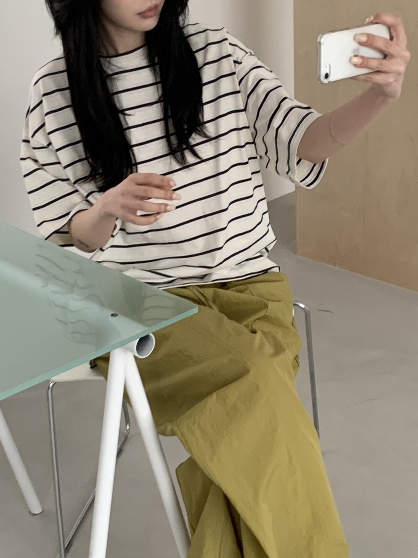 ORDINARYA東大門代購女士新款推薦真品職業人氣26春夏T恤ROESMMOSST恤