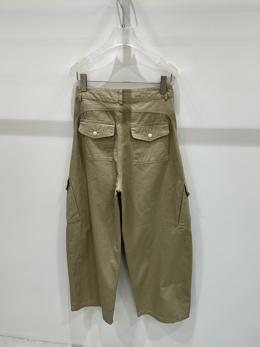 LOOKK/MIMME東大門直郵女裝新款職業真品休閑褲工裝褲口袋LOOKK/MIMME休閑褲