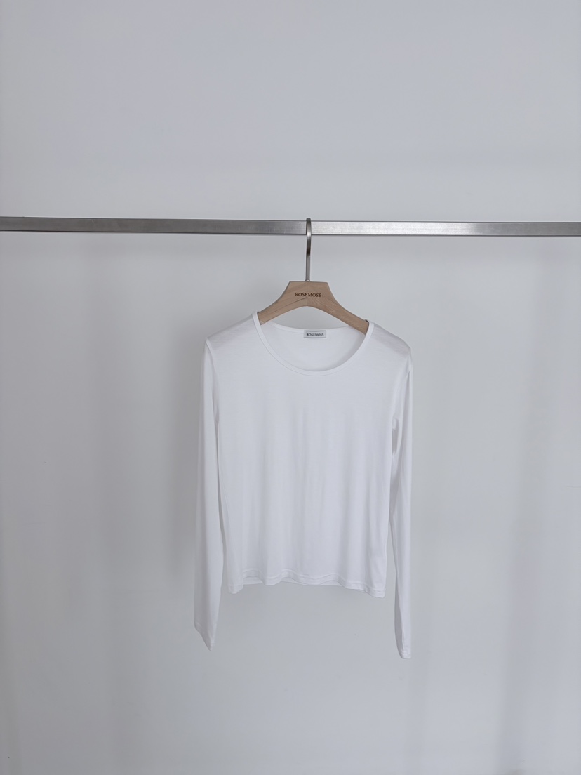 ORDINARYA東大門代購女裝新品職業時尚休閑熱賣推薦長袖T恤ROESMMOSS長袖T恤圖色1