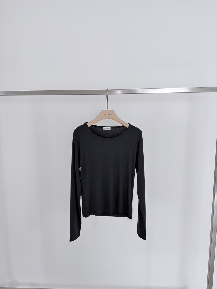 ORDINARYA東大門代購女裝新品職業時尚休閑熱賣推薦長袖T恤ROESMMOSS長袖T恤圖色3