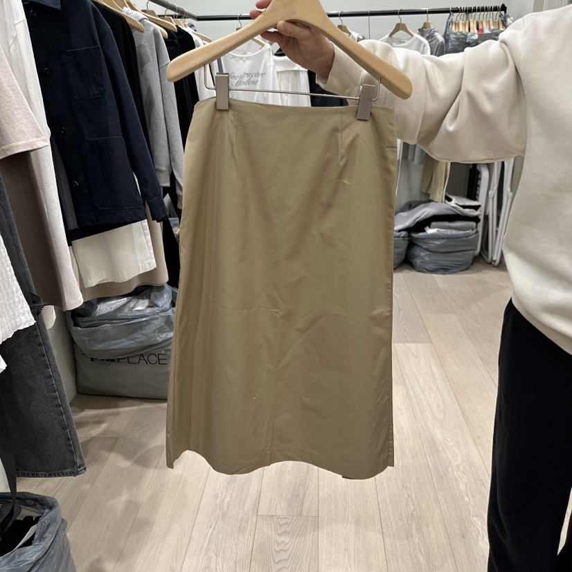 NOTTINGHAM/AVECNOUS韓國直郵女裝新品人氣半身裙中短裙褶皺NOTTINGHAM/AVECNOUS半身裙/中短裙